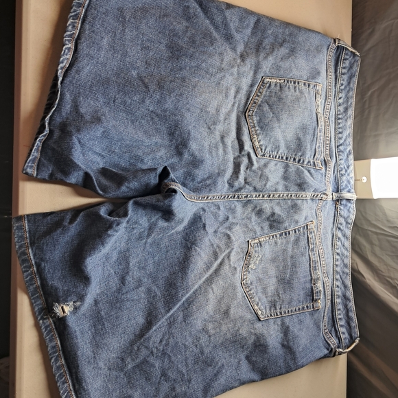 Torrid Dark Blue Distressed Denim Jeans Size 24 - Picture 9 of 13